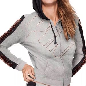 Victoria’s Secret Pink Bling Full Zip Hoodie